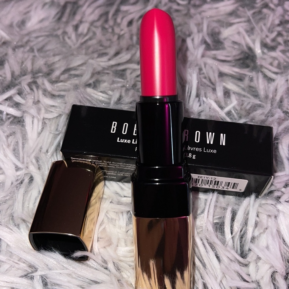 Bobbi Brown Luxe Lip Color Lipstick Hot Rose